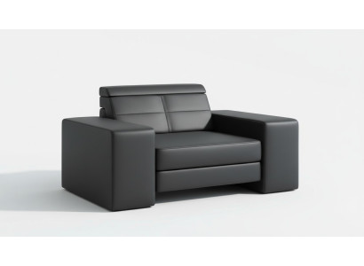 Conception Salon Canapé en cuir Fauteuil 1 place Canapés rembourrés Meubles de salon Club Lounge