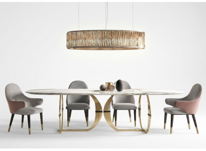 Table à manger en acier inoxydable Salle à manger Salon Cuisine moderne Tables en métal design