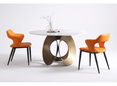 Table à manger Salle à manger Moderne en acier inoxydable Salon Cuisine Tables Design Table Métal