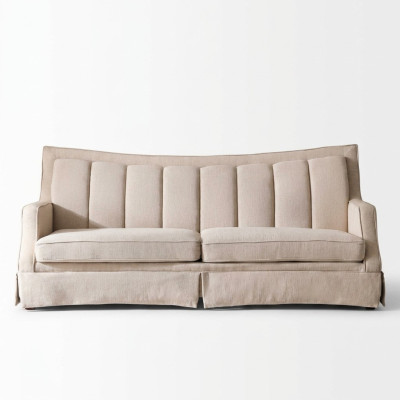 Canapé en tissu Trois places Mobilier Siège relax Design Canapé Canapé en tissu 3 places