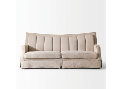 Canapé en tissu Trois places Mobilier Siège relax Design Canapé Canapé en tissu 3 places
