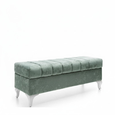 Tabouret design Chaise longue Salon Moderne Banquette repose-pieds 140 x 43cm neuf