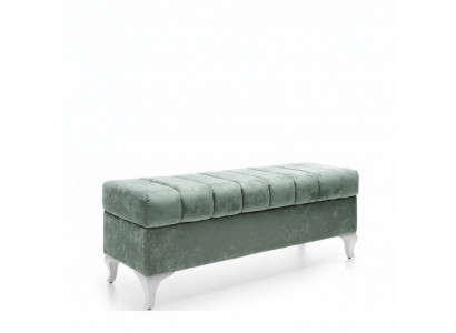Tabouret design Chaise longue Salon Moderne Banquette repose-pieds 140 x 43cm neuf