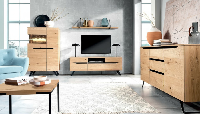 Salle de séjour Meuble Meuble bas Buffet Commode Table basse Armoire d'hôtel neuve