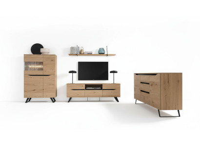 Salle de séjour Meuble Meuble bas Buffet Commode Table basse Armoire d'hôtel neuve