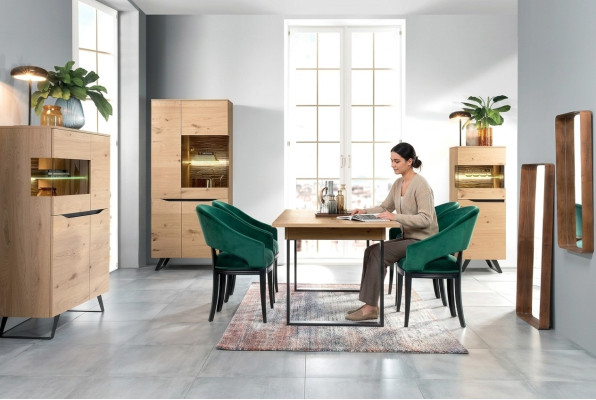 Vitrine de conception Commode Enfilade Buffet Armoire Étagère Mobilier de luxe Cabinets de salon Nouveaux