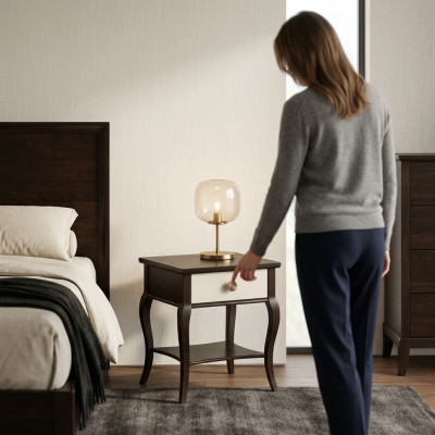 Table de chevet Consoles Chambre Table d'appoint Design moderne Meubles en bois Armoires