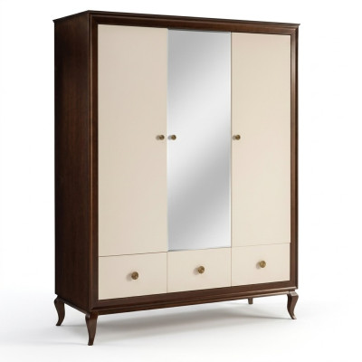 Armoire avec miroir Armoire en bois Armoire de designer Armoires de chambre