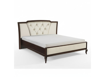 Lit double Lit Lits Design Hôtel Luxe Rembourrage Mariage Bois 180 x 200cm Mobilier neuf