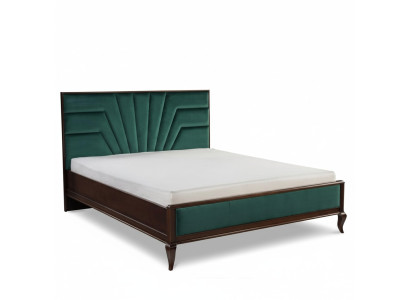 Lit double design Lit 180 x 200cm Lits Hôtel Luxe Rembourrage Mariage Chambre