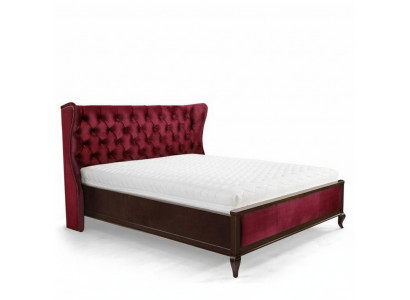 Chambre Lit Tapisserie Design Meubles Luxe Lits Doubles Modernes en Tissu d'Hôtel