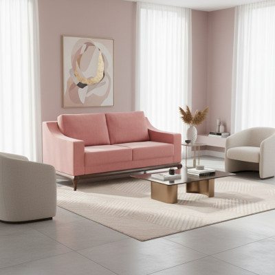 Canapé 2 places 160 x 100 cm Mobilier de style moderne Canapé 2 places Canapé moderne Canapés