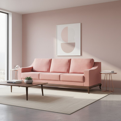 Canapé 3 places Canapé-lit Trois places Style moderne Meuble Designer avec fonction lit