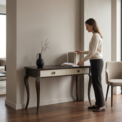 Coiffeuse de designer Consoles de table de maquillage Belle commode Neuves tables de coiffure