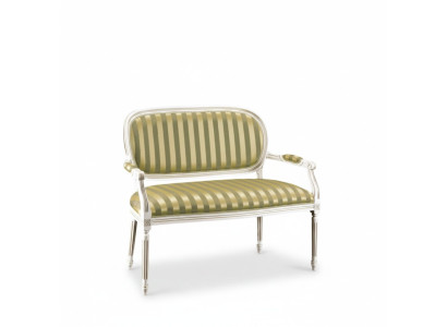 Canapé 2 places Mobilier de style moderne Canapé 2 places Moderne Canapés 121x51cm nouveau