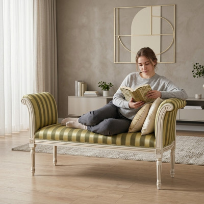 Banquette Tabouret Banquette Repose-pieds Tabouret Salon Tabouret de designer neuf