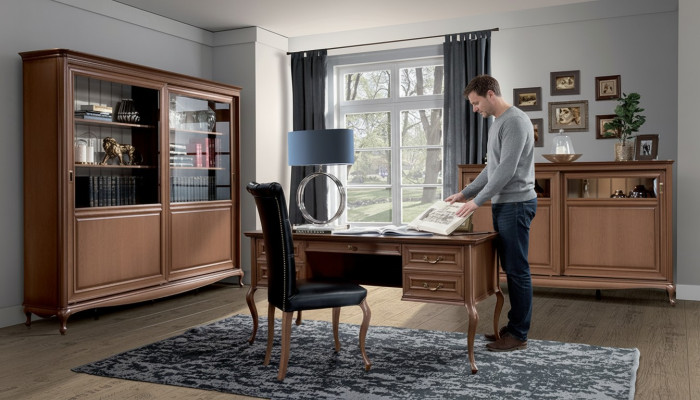 Commode Salle d'étude Armoire Commodes Bois Design Mobilier Buffet neuf