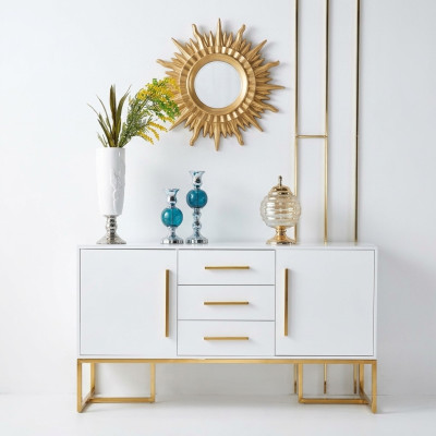 Buffet moderne Commode Armoire à tiroirs Armoire sur pied Buffet