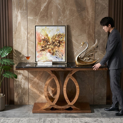 Table Console en bois de designer Tables Console Tables Console Table Console de luxe