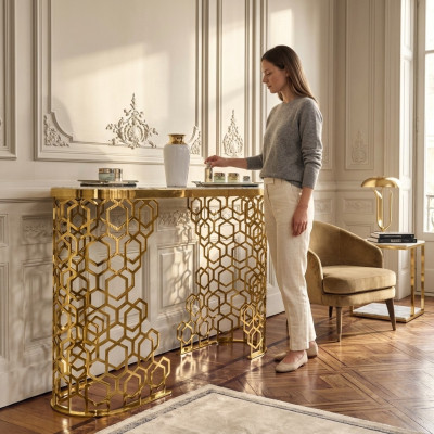 Console murale Console Table d'appoint Table console Table murale