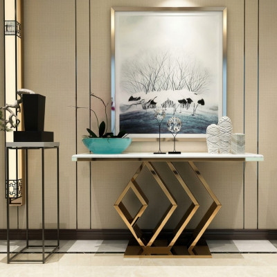 Console table: Table console Side table: Table d'appoint Metal table console: Console en métal Table Wall: Table murale