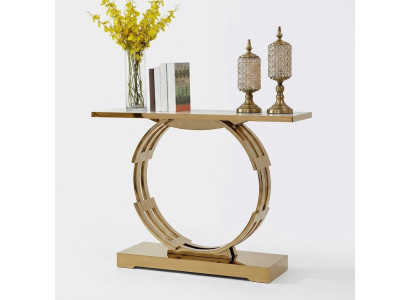 Designer Luxus Moderne Konsolentisch KonsolenTisch Edelstahl Metall