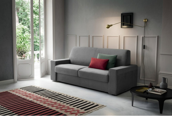 Salon Canape Textile Gris Deux places Canapes design Canapes Rembourrage 2 places neufs