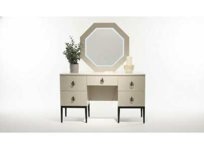 Exclusif r Table de maquillage designer avec miroir Fonctionnel et Luxueux nouveau