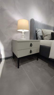 Table de chevet de luxe pour chambre 2x Tables de chevet élégantes pour chambre 2x
