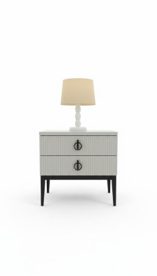 Table de chevet de luxe pour chambre 2x Tables de chevet élégantes pour chambre 2x