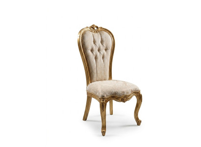 6x Chaises Ensemble complet Style Art Déco Conception Chaises Chesterfield Textile nouveau
