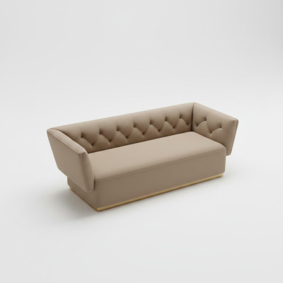 Paysage vivant Relax Siège Design Canapé Lounge Canapés Textile Canapé 3 places