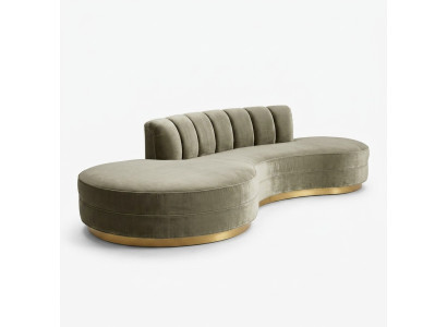 Canapé relaxant rond Canapés de luxe Canapé rond 3 places Canapés ronds Coin ovale nouveau