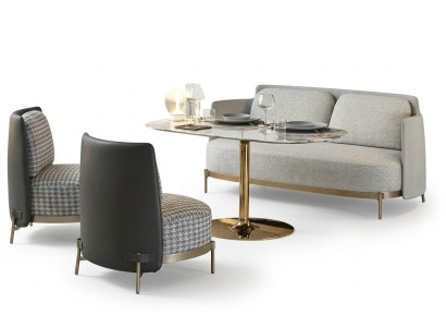 Mobilier design Moderne Siège Relaxant Mobilier de Luxe Paysage de vie Canapé 3 Places Canapés