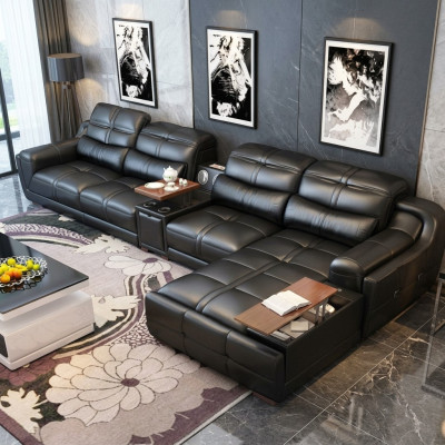 Canapé Canapé Canapé d'angle en forme de L Rembourrage Moderne Siège de détente de luxe Mobilier de salon paysage vivant