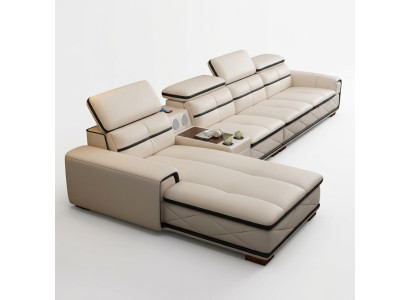 Canapé Meubles Salon paysage de vie Canapé d'angle de luxe Canapé d'angle en forme de L Rembourrage Sofas modernes neufs