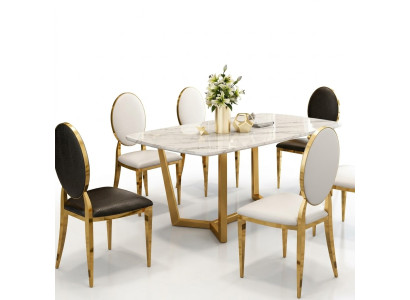 Table Table à manger Salle à manger moderne Tables de cuisine Design Tables à manger Mobilier Salon