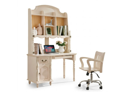 Bureau Armoire Tables Bureau avec tiroirs Table de PC Maison de campagne