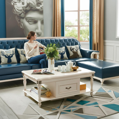 Table basse Salon Design Tables Mobilier Table de luxe Table d'appoint Bois Moderne