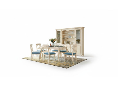 Salle à manger Mobilier Table à manger 6 x Chaise Ensemble de salle à manger en bois Groupe de cuisine Ensemble neuf 7 pièces.