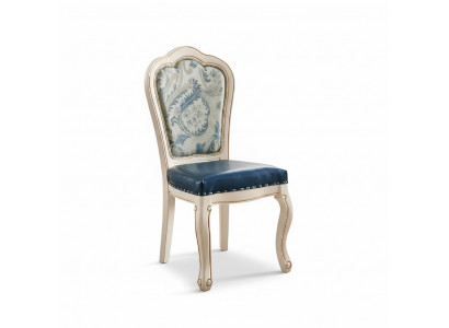 Chaise Chaises Design Fauteuil en bois Rembourrage Classique Salle à manger Meubles Bois massif