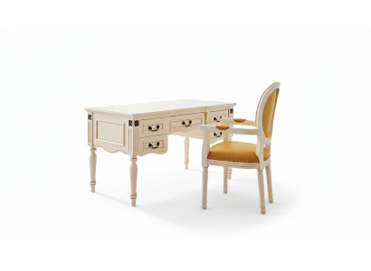 Chaise de bureau classique, meubles de bureau, ameublement, table 2 pièces. Ensemble neuf