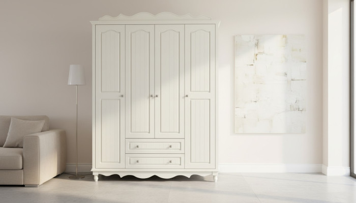 Armoire Armoire Mobilier de style baroque Armoires de chambre classiques en bois