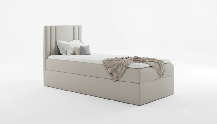 Mini lit lit simple lits rembourrage conception lit pour jeunes lit en tissu de luxe