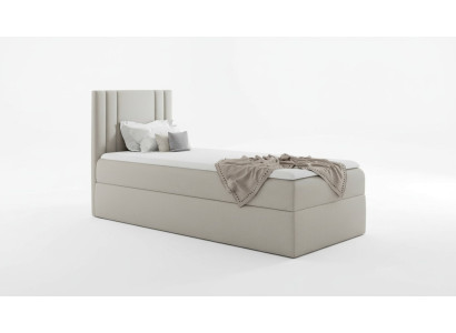 Mini lit lit simple lits rembourrage conception lit pour jeunes lit en tissu de luxe