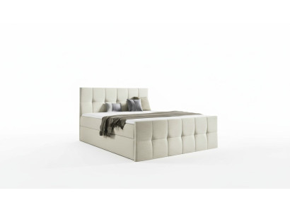 Lit sommier tapissier lit sommier à ressorts Chambre à coucher Rembourrage Design Double Moderne