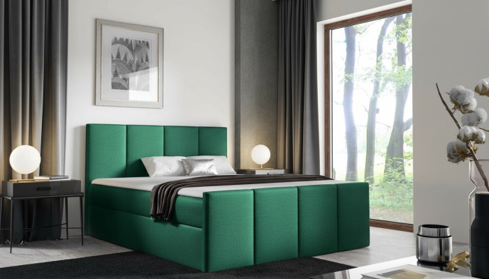 Lit sommier lit lit en sommier lit Meubles Conception de chambre double Hôtel Moderne nouveau
