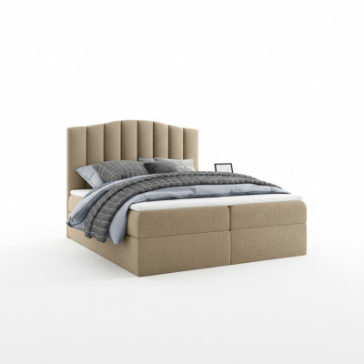Conception de chambre à coucher Double Hôtel Luxe Lit sommier lit sur sommier 180x200 nouveau
