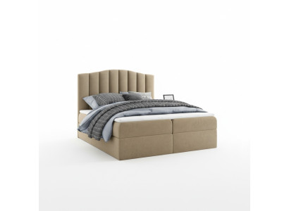 Conception de chambre à coucher Double Hôtel Luxe Lit sommier lit sur sommier 180x200 nouveau