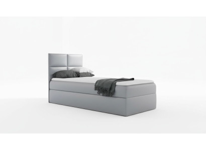 Lit sommier Base de lit Chambre Design Hôtel Simple 80 cm Lit pour jeunes Lit à ressorts tapissier